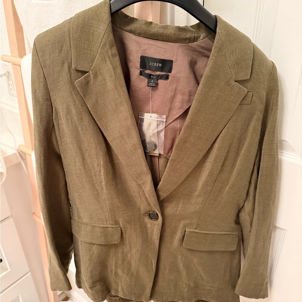 J. Crew Khaki Women's Blazer